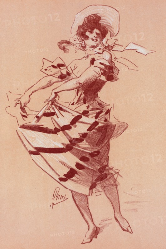 Dessin original pour les "Maîtres de l'Affiche"., c1900. [Publisher: Imprimerie Chaix; Place: Paris]