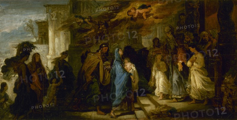 Esquisse pour l'église Notre-Dame-de-Lorette : la Présentation au temple, 1826. Creator: François Joseph Heim.