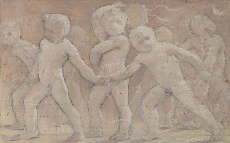 Esquisse pour la salle des fêtes de l'Hôtel de Ville : Cotillons, between 1889 and 1895. Creator: Albert Aublet.