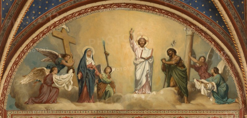 Esquisse pour l'église de Saint-Germain-des-Prés : Le Jugement Dernier, c.1872. Creator: Alexandre Jean Baptiste Hesse.
