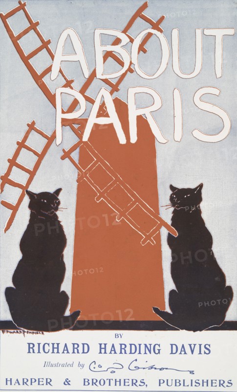 About Paris by Richard Harding Davis, Illustrated by Edward Penfield, Harper & Brothers..., c1895. Creator: Edward Penfield.