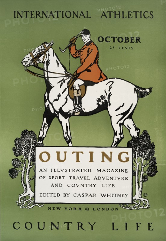 Outing, Illustrated Magazine of Sport Travel Adventure and Contry Life Edited by..., c1890 - 1907. Creator: Edward Penfield.