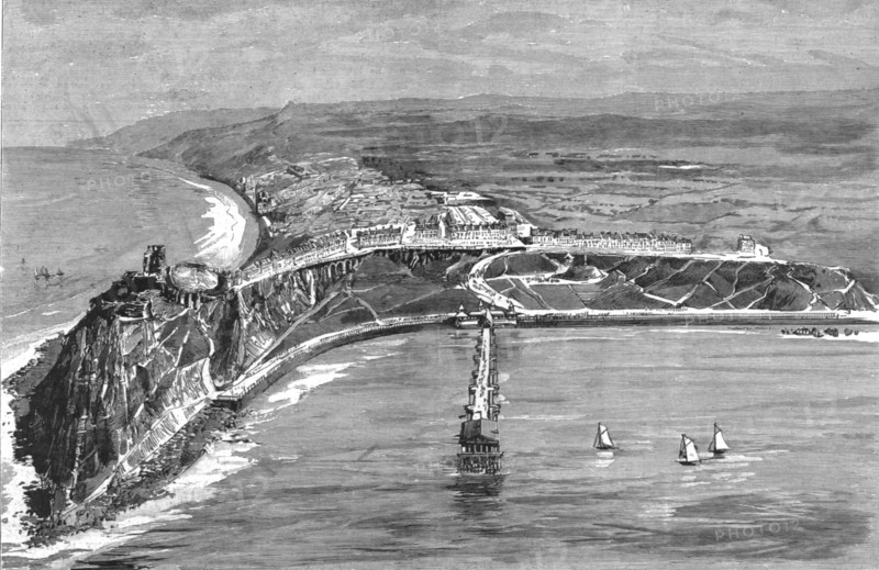 'The Duke of Clarence and Avondale at Scarborough, 1890. Creator: Unknown.