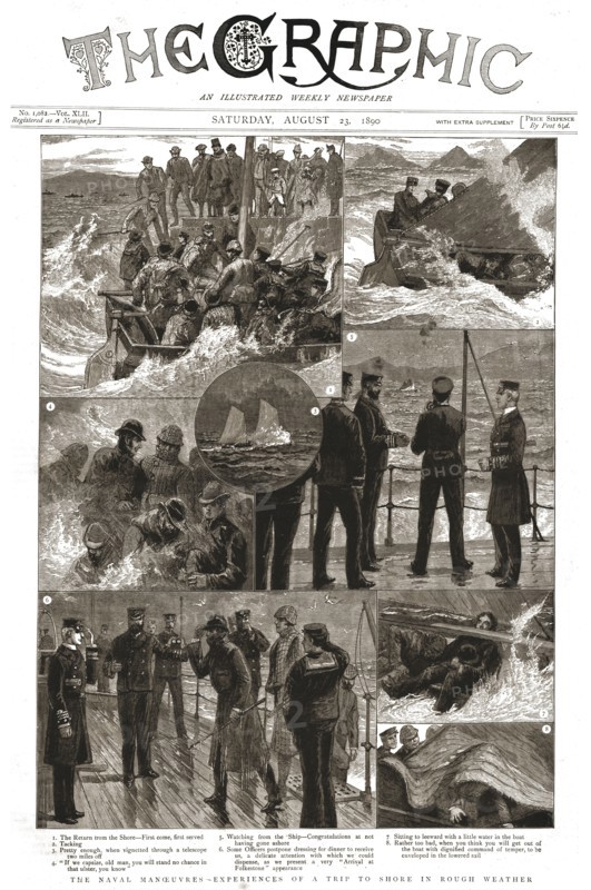 ''The Graphic, Front Cover Saturday August 23, 1890', 1890. Creator: Unknown.