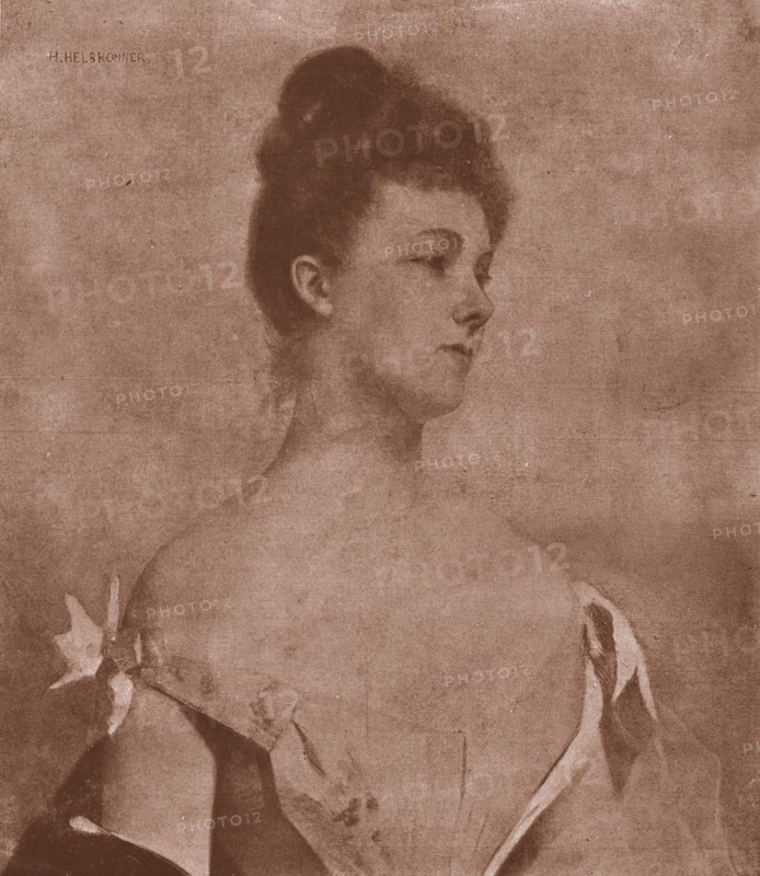 ''Portrait of a Lady" after Madame H Helbronner', 1890. Creator: Unknown.