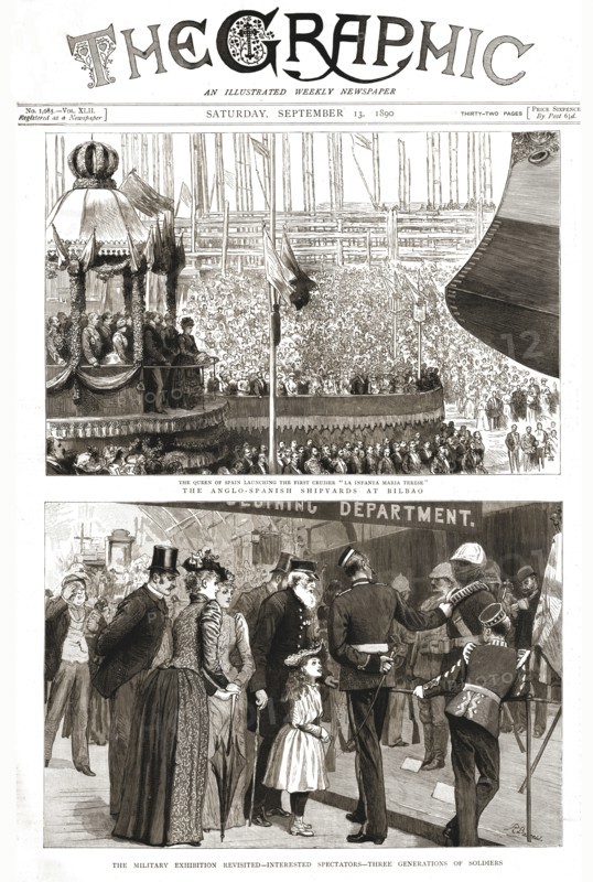 ''The Graphic, Front Cover Saturday September 13, 1890', 1890. Creator: Unknown.