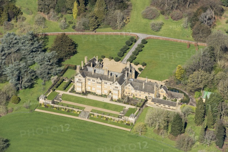 Batsford Park, an Elizabethan style country house, Batsford, Gloucestershire, 2018.