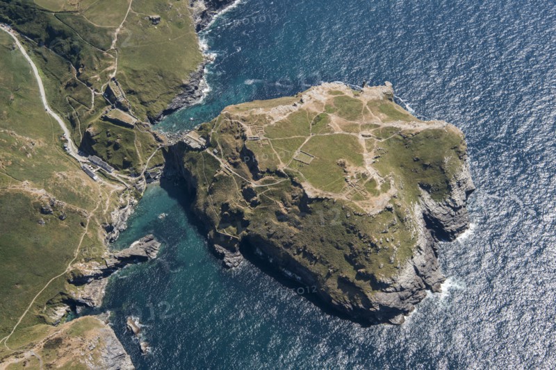 The Island, Tintagel, Cornwall, 2018.