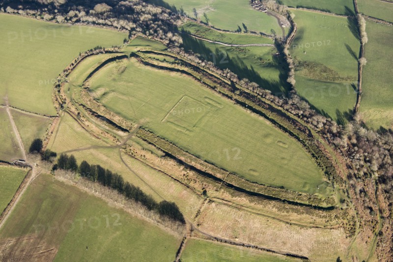 Pilsdon Pen hillfort, Dorset, 2019.