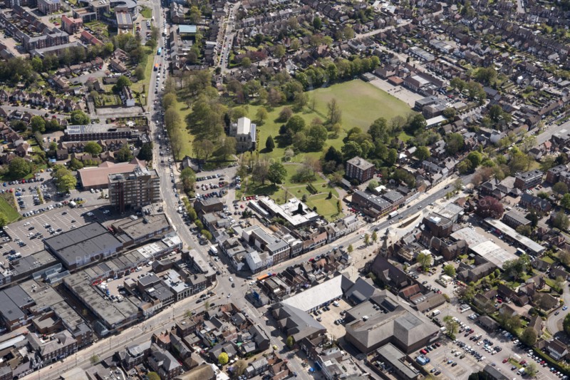 Dunstable High Street Heritage Action Zone, Bedfordshire, 2021.