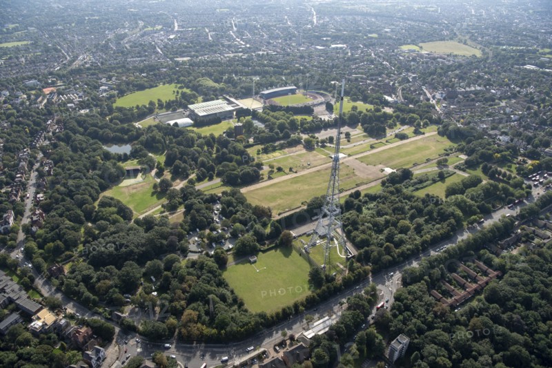 Site of The Crystal Palace and the Penge Transmitting Station, London, 2021. Creator: Damian Grady.