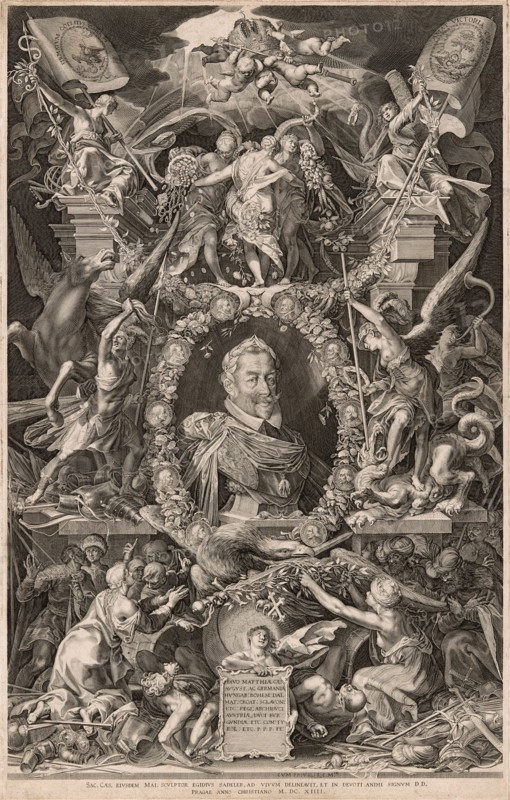 Portrait of Emperor Matthias, 1614.
