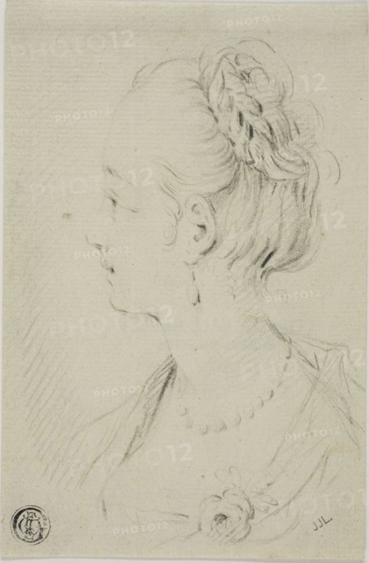 Profile Bust of Young Woman, n.d.