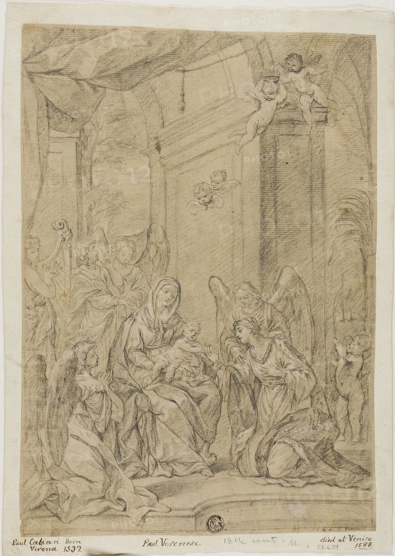 Mystic Marriage of St. Catherine, n.d.