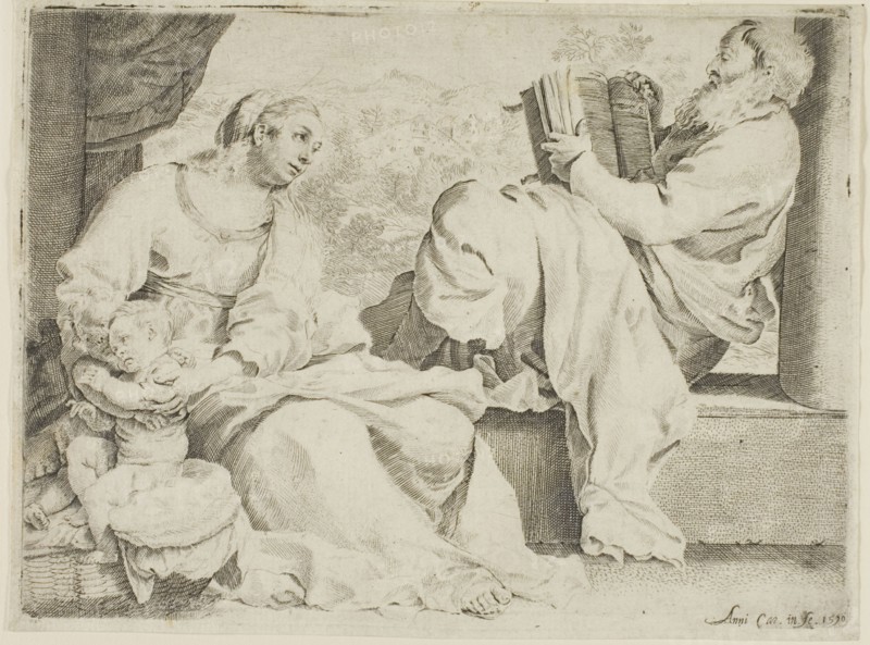 The Holy Family with Saint John the Baptist, 1590.
