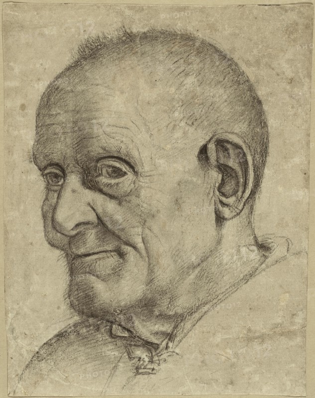 Portrait of an Old Man, late fifteenth century. Attributed to Francesco Bonsignori.