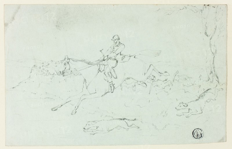 Fox Hunt, n.d. Attributed to Henry Alken.