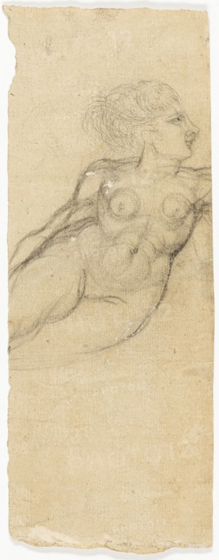 Studies of Nudes, n.d. Attributed to Henry Fuseli.