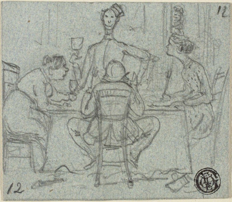 Episodes from White Chapel Life, c. 1850. Attributed to John Leech.