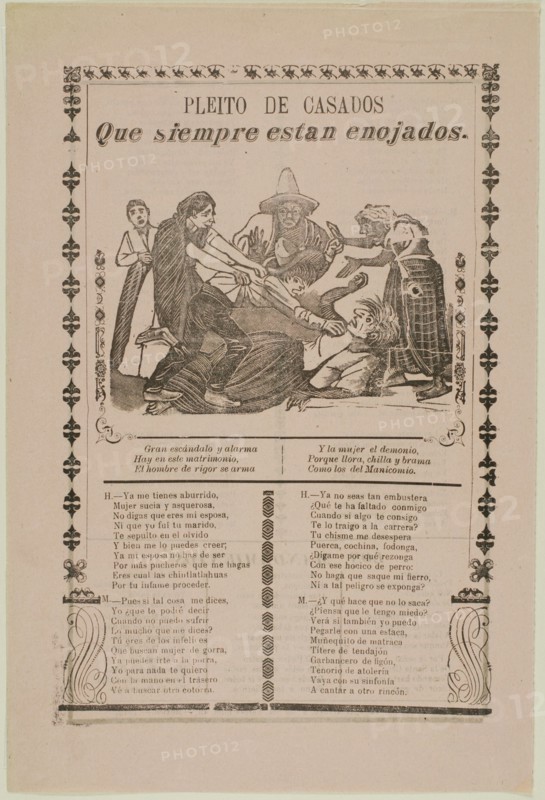 Dispute of Spouses who are Always Angry, c. 1912.