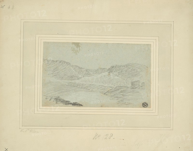 Hilly Landscape, n.d. Attributed to Richard Wilson.