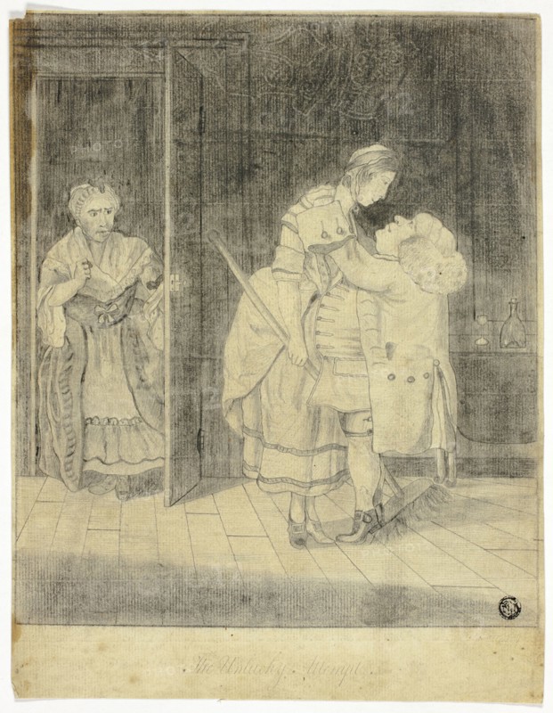 The Unlucky Attempt, n.d. Creator: Thomas Parr.