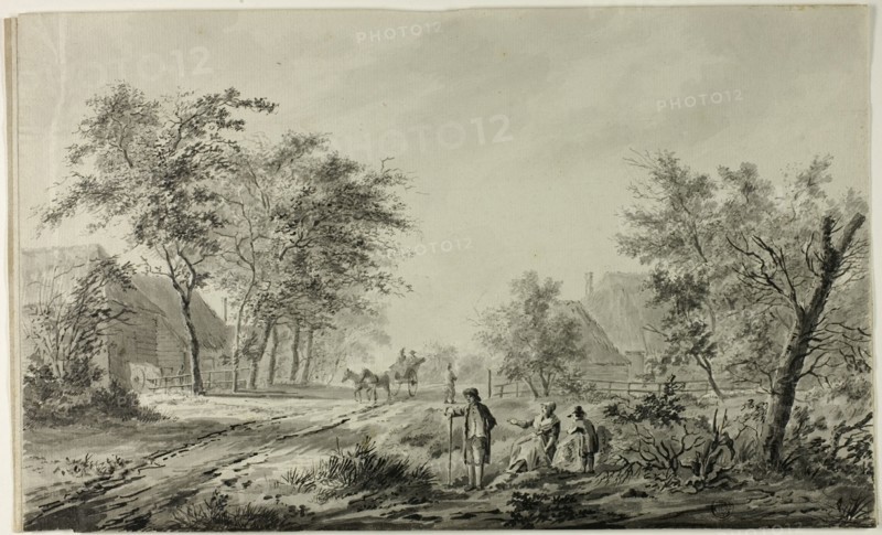 Outskirts of Nodorp, n.d. Attributed to Wouterous Verschuur.