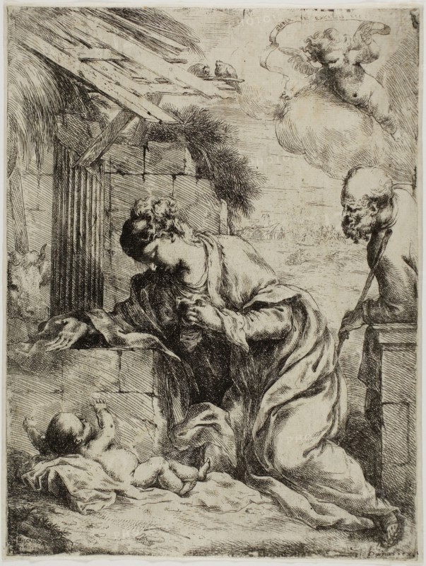 The Virgin Adoring the Infant Jesus, 1655.