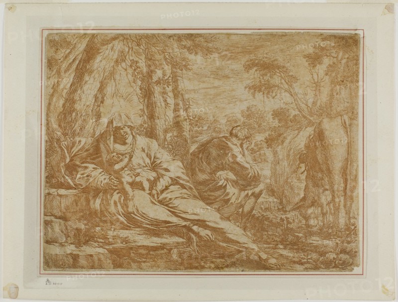 Rest on the Flight into Egypt, n.d.