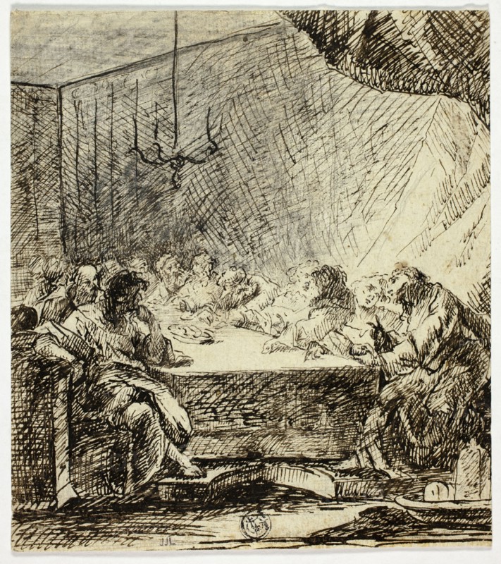 Last Supper, n.d. Circle of Franz Anton Maulbertsch.