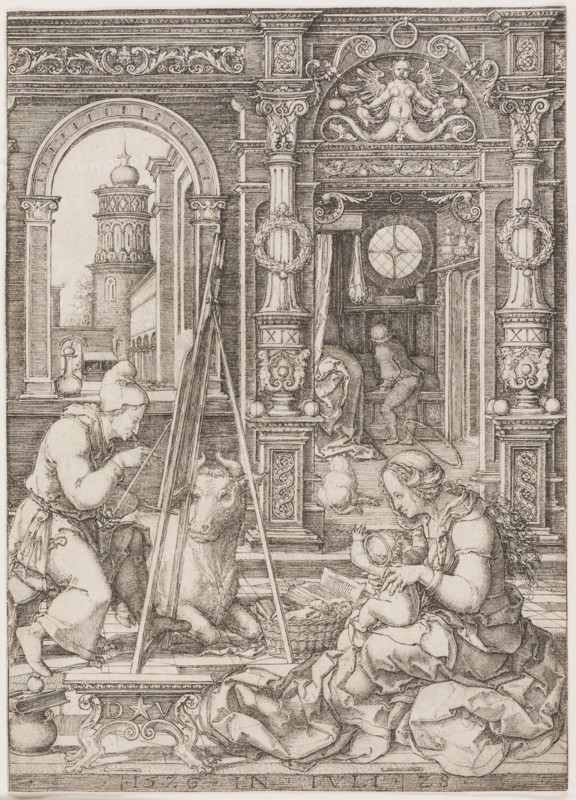 Saint Luke Painting the Virgin and Child, 1526.