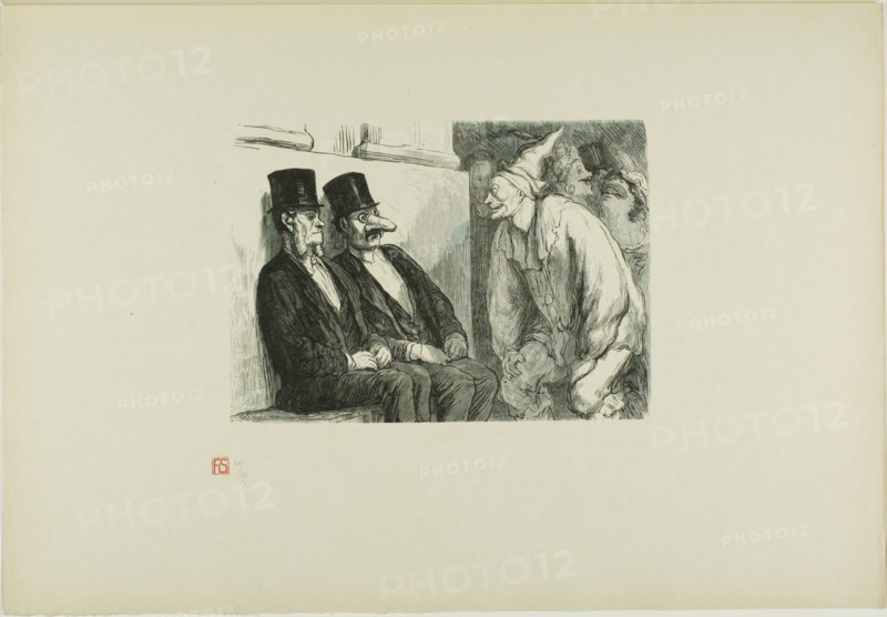 The Opera Ball: You are having too much fun!, 1868, printed 1920. Creator: Etienne Carjat.