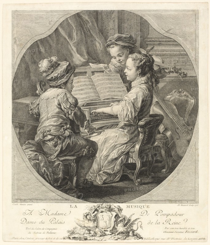 Allegory of Music, 1756.