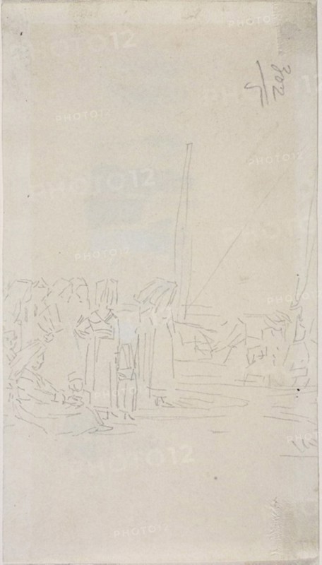 Breton Women on the Beach, 1867/68.