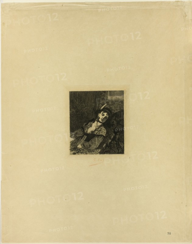 Woman with a Scottish Hat, 1865.