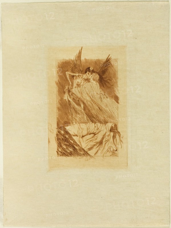 Frontispiece to Les baisers morts, 1893.