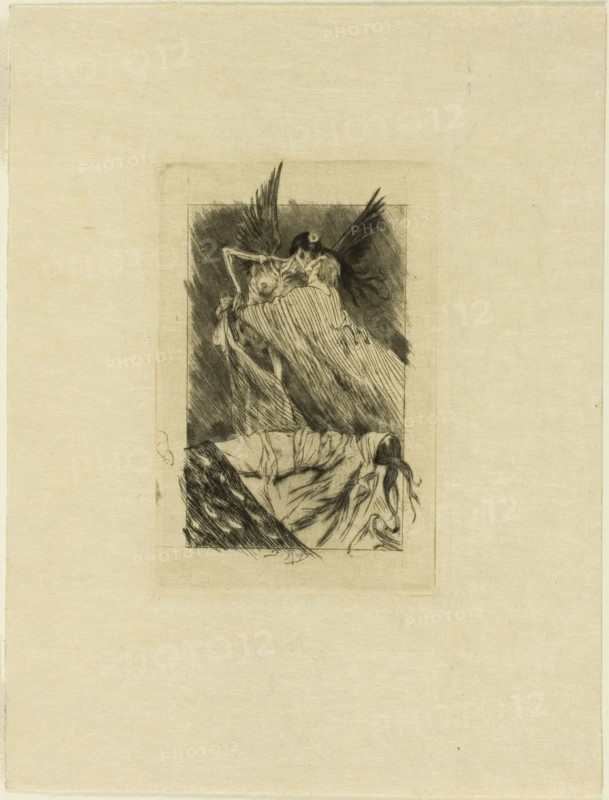 Frontispiece to Les baisers morts, 1893.