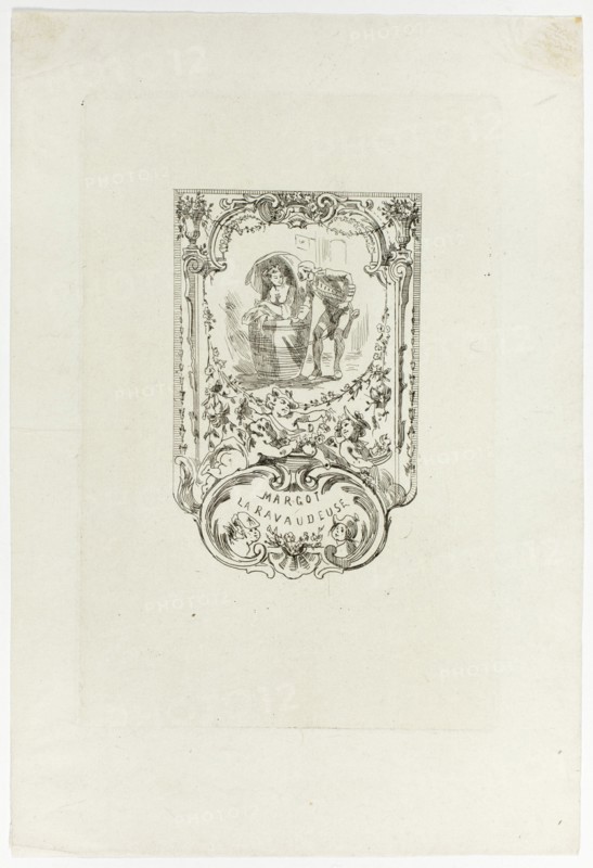 Frontispiece to Margot, la ravaudeuse, 1868.