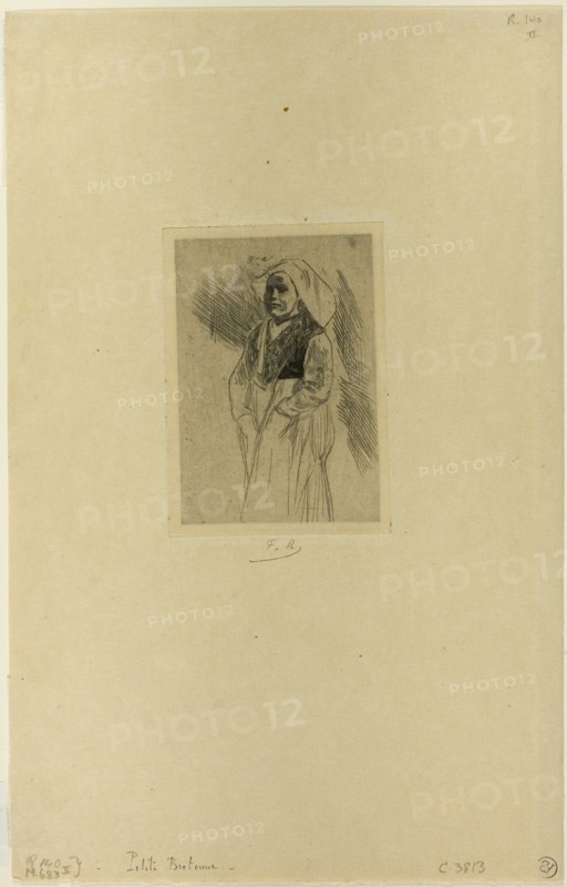 Young Breton Woman, n.d.