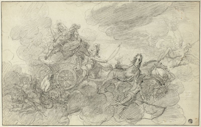 Chariot of Mars, n.d. Follower of Jean Baptiste Jouvenet III.
