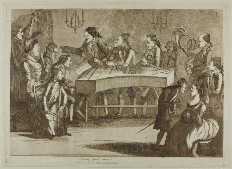A Sunday Concert, n.d. Creator: James Bretherton.