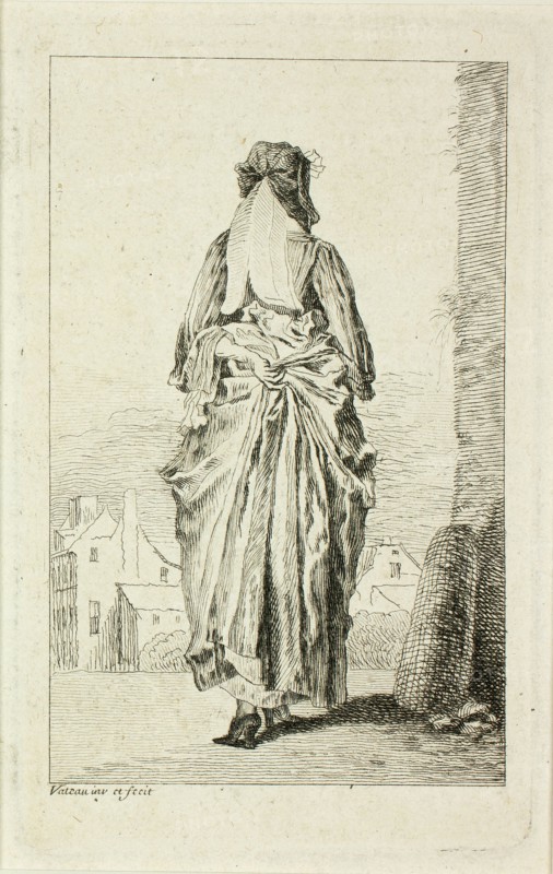 Figures de modes, c. 1710.