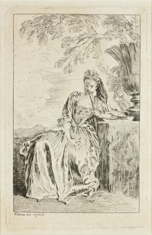 Figures de modes, c. 1710.