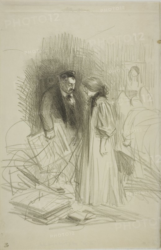 I don't dare take them down yet...it would hurt him too much, c. 1892.