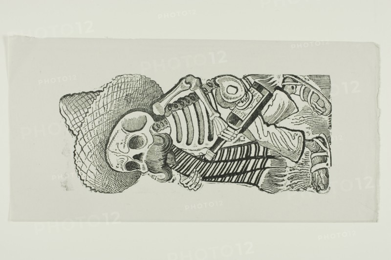 Calavera of Francisco Madero, from Calavera Maderista, printed 1944.