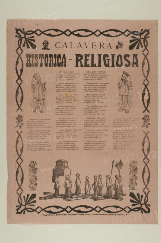Calavera: Historica-Religiosa (Calavera: Historic-Religious), n.d.