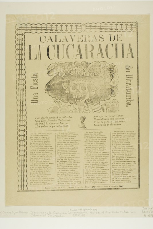 Calaveras of the Cucaracha: A Party in the Afterlife, n.d.