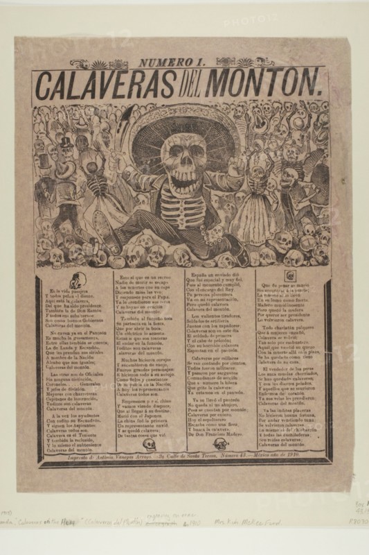 Calaveras of the Masses, no.1, 1910.