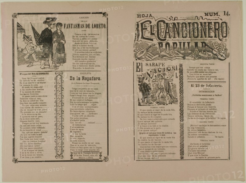 El cnacionero popular, num. 14 (The Popular Songbook, no. 14), n.d.