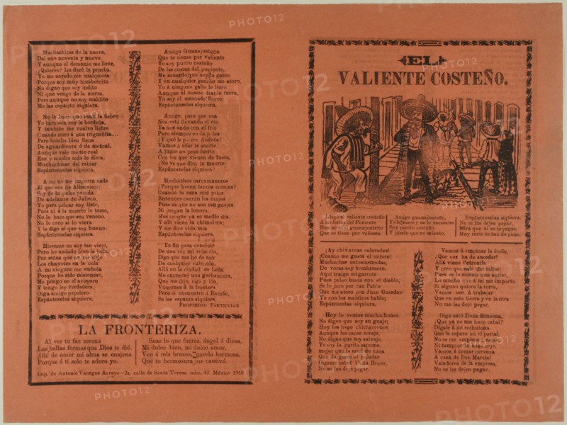 El valiente costeño (The Brave Man from the Coast), n.d.